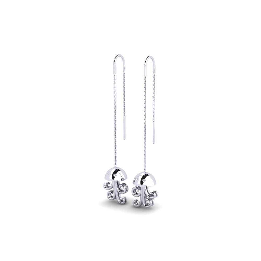 Paladio Diamante Pendiente de mujer Draugyste - B