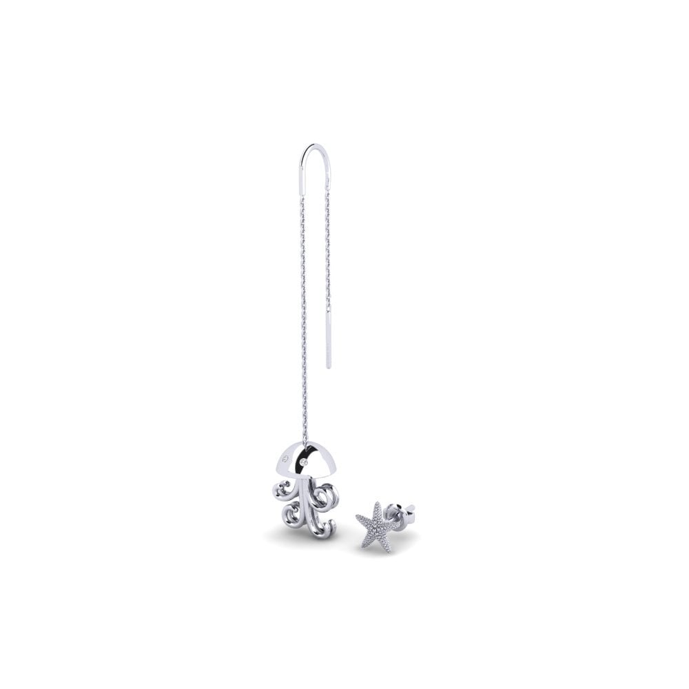 Paladio Diamante Pendiente de mujer Draugyste - SET