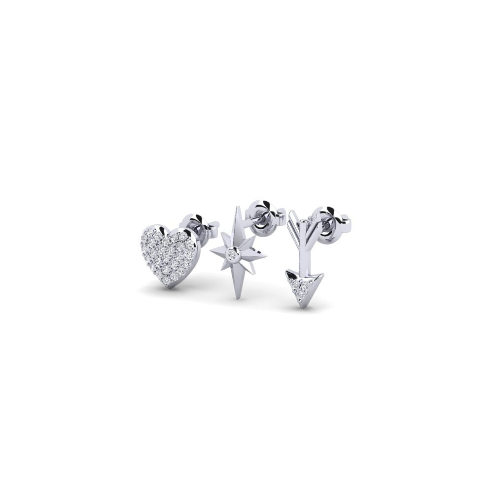 Paladio Diamante Pendiente de mujer Exito - SET