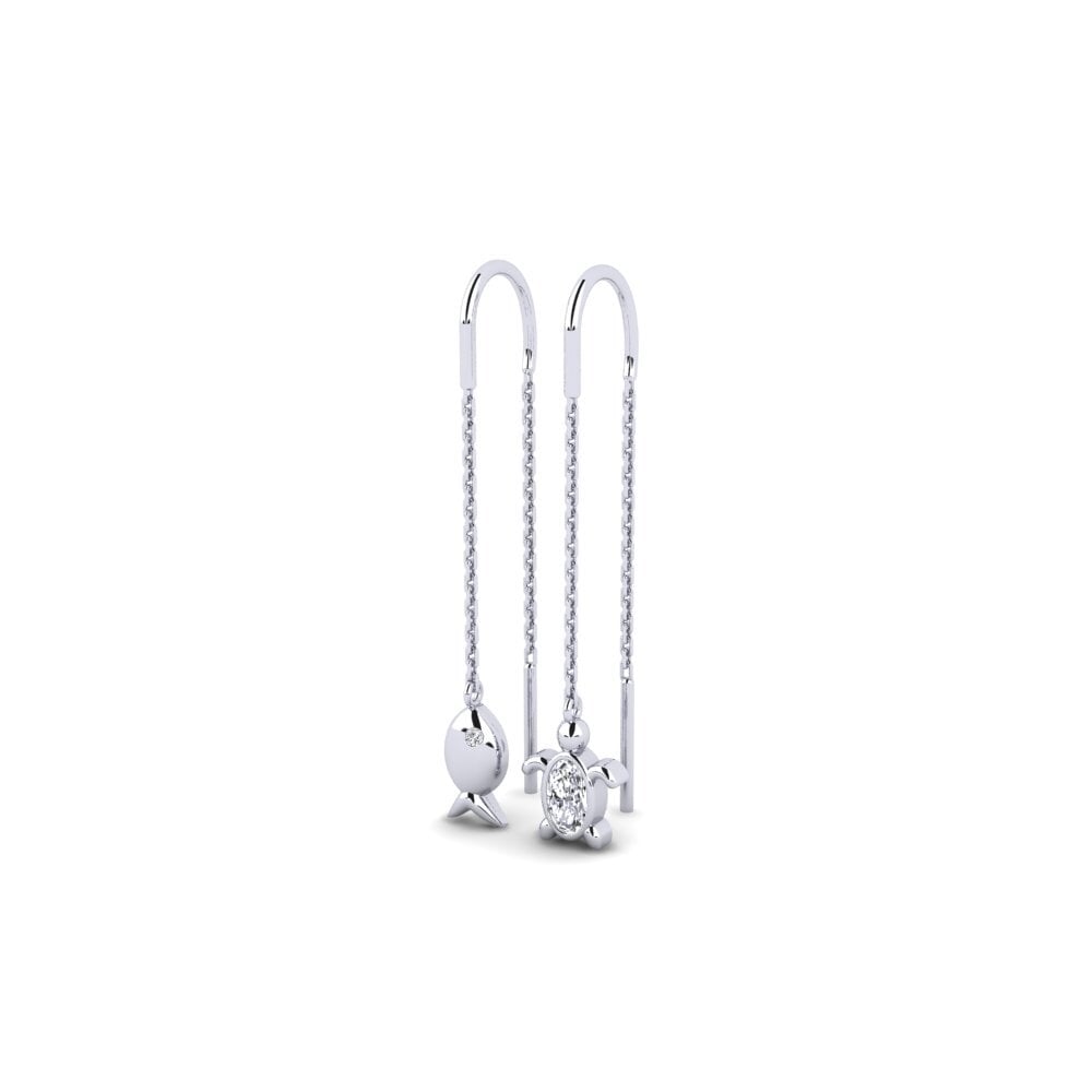 Paladio Diamante Pendiente de mujer Fremgang