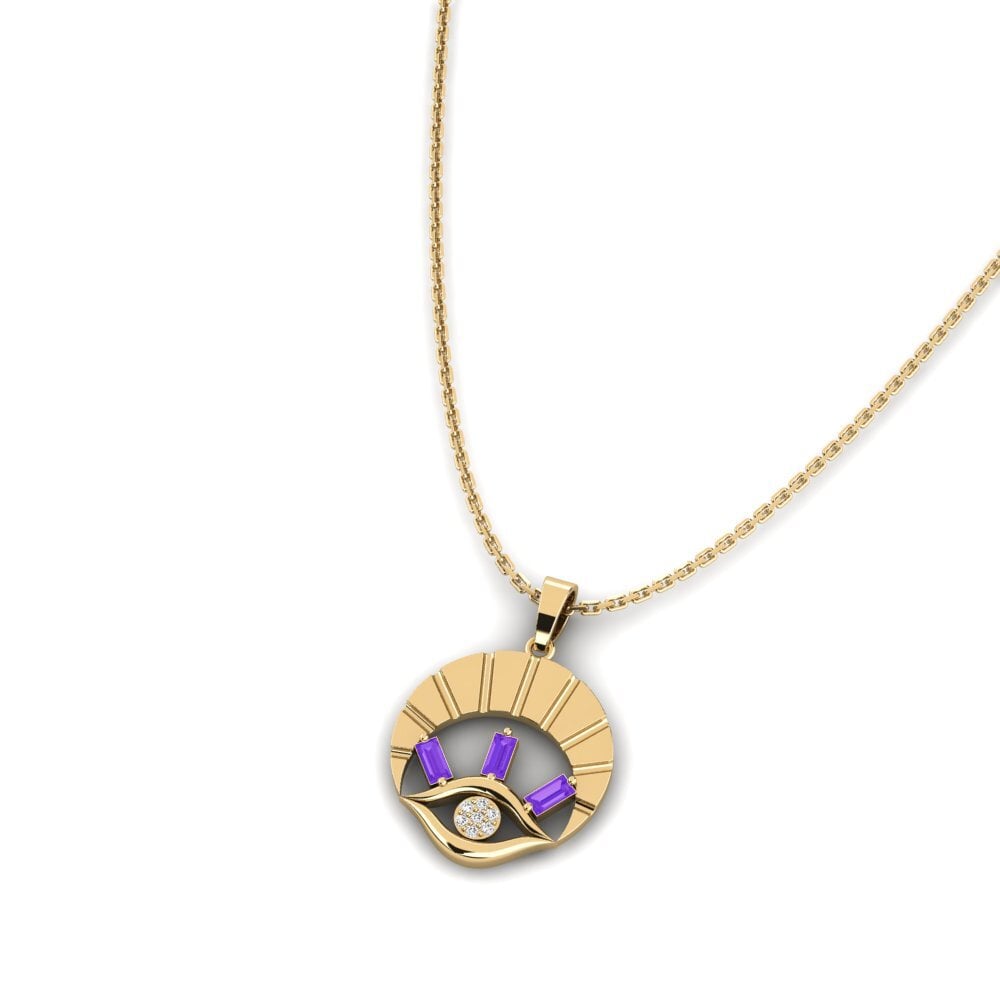Amethyst Women's Pendant Holar