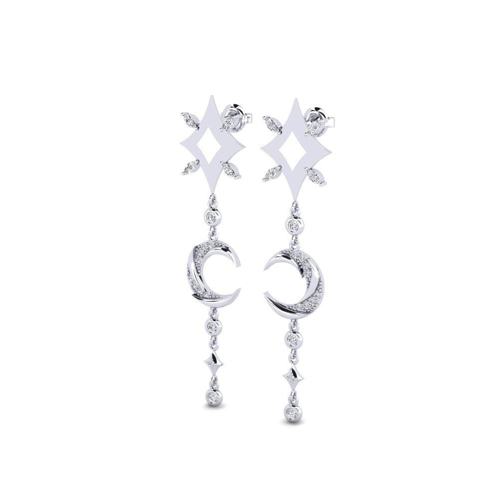 Paladio Diamante Pendiente de mujer Joutseno