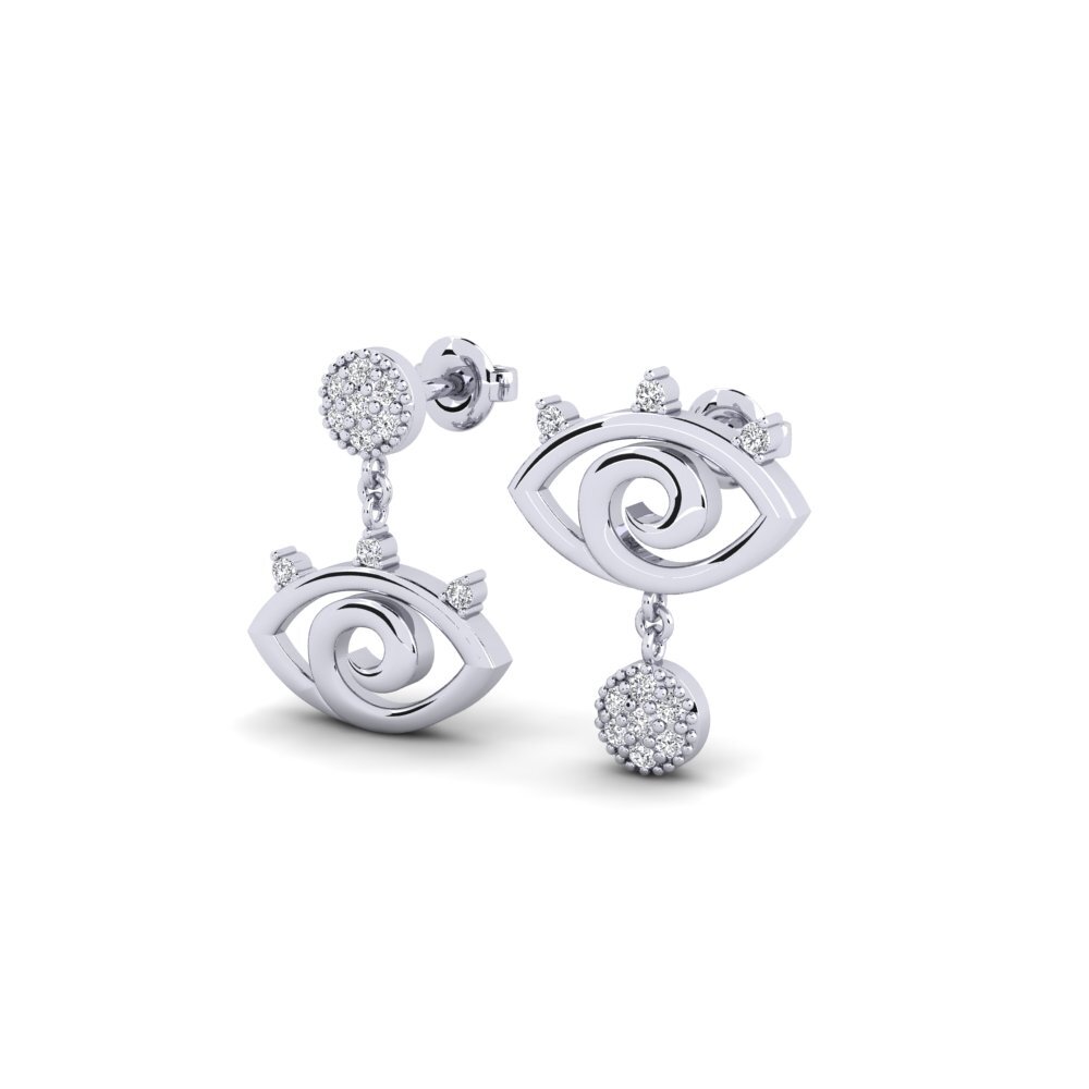 Paladio Diamante Pendiente de mujer Kotka