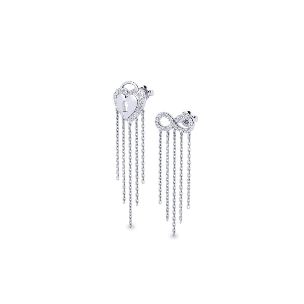 Paladio Diamante Pendiente de mujer Mitrata