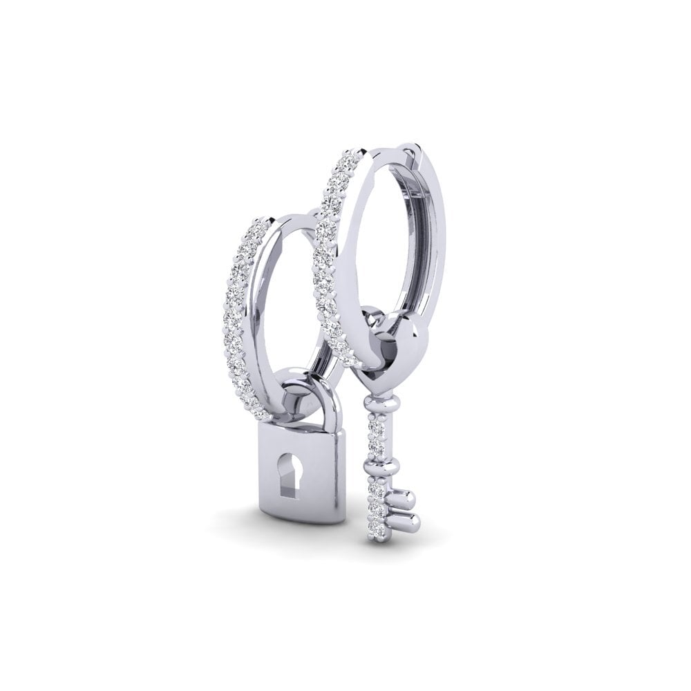 Paladio Diamante Pendiente de mujer Namana