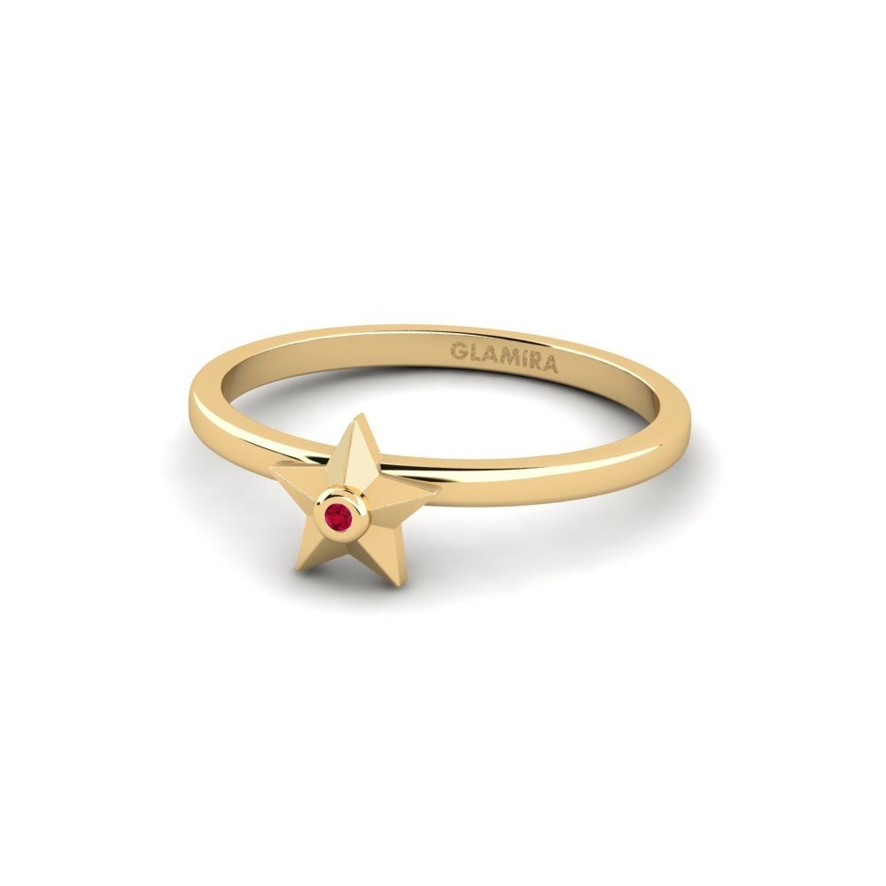 ruby Anel Romantysk - A