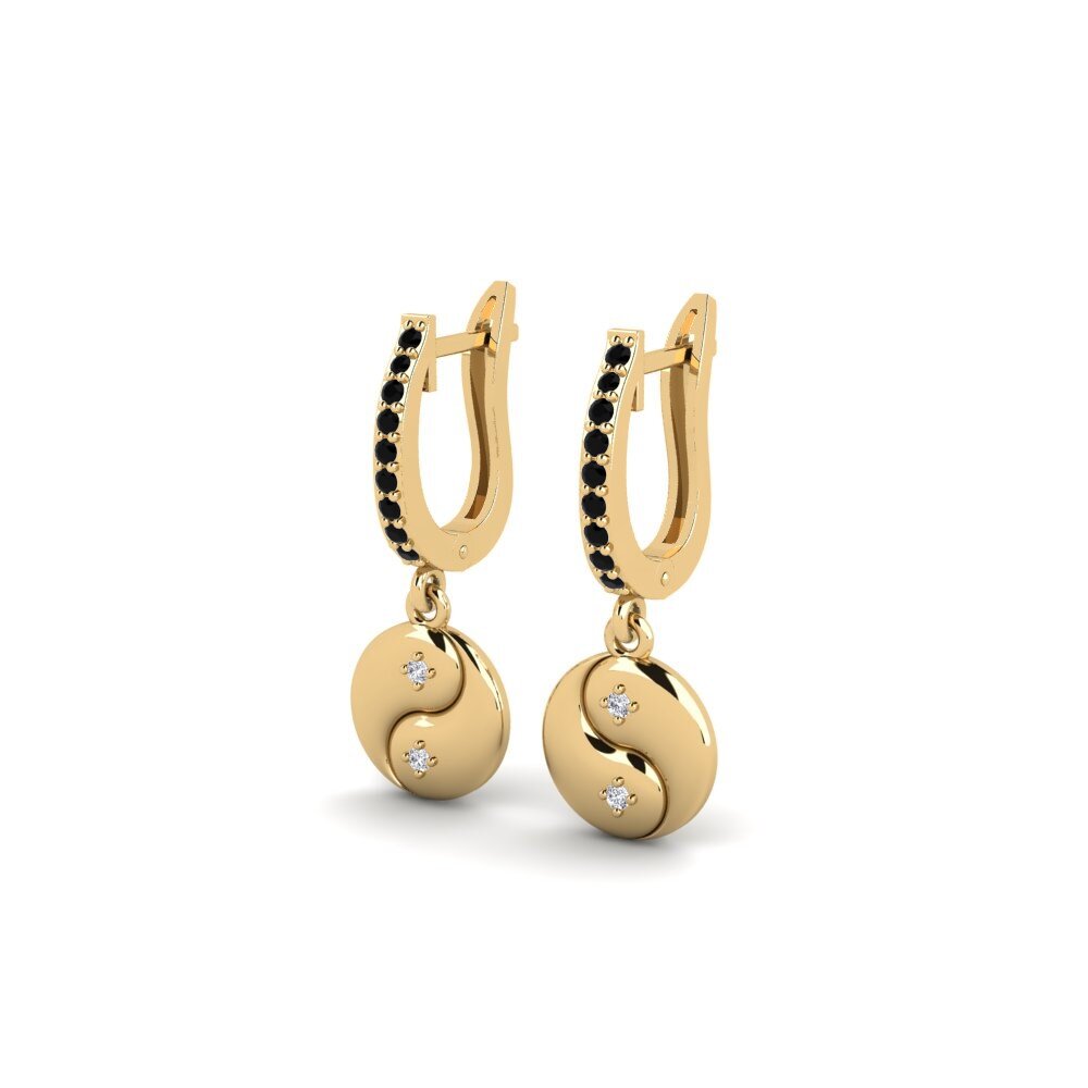 Black Diamond Women's Earring Lusaka