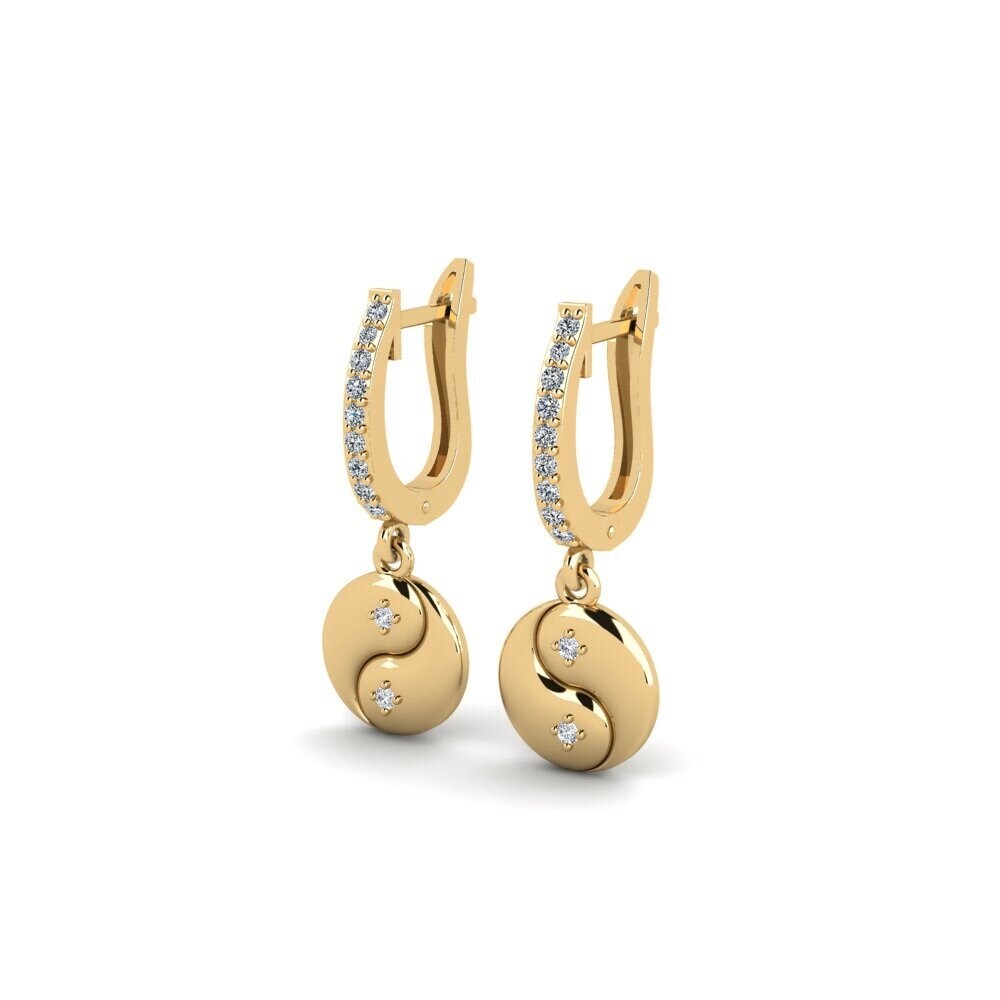 diamond-zirconia Women's ต่างหู Lusaka