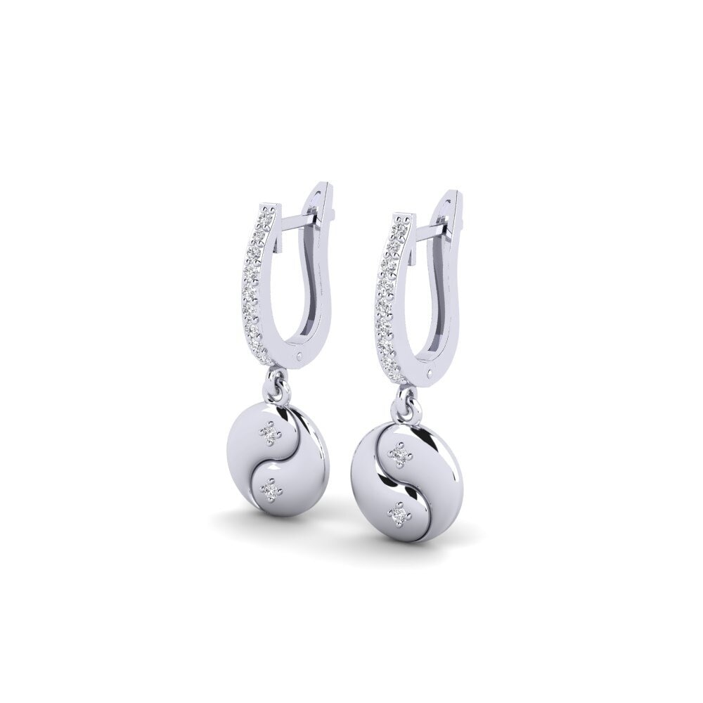 950 Palladium Women's Earring Lusaka