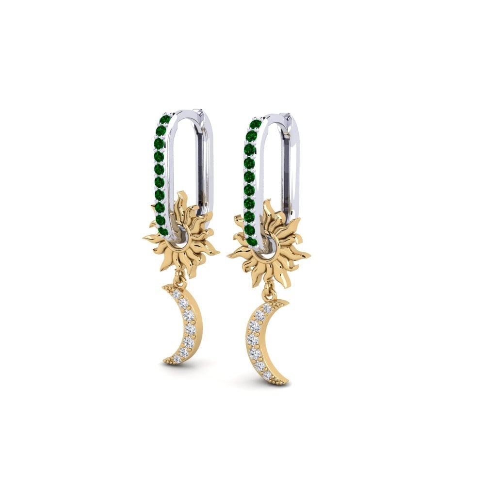 emerald-zirconia Women's ต่างหู Lykkes