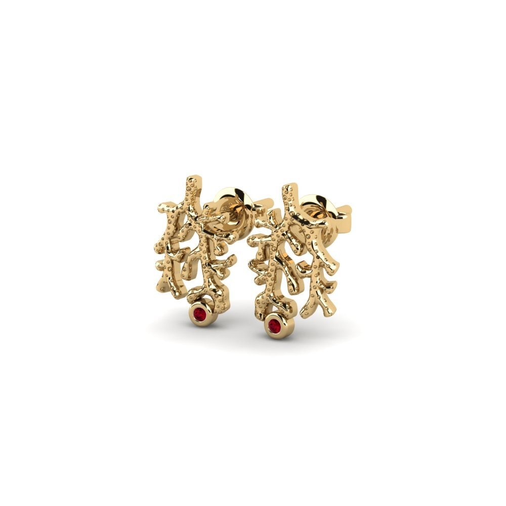 ruby-zirconia Women's ต่างหู Merconi