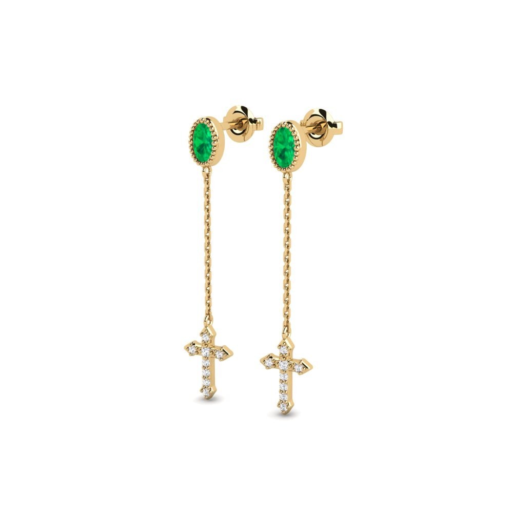 Emerald Women's Earring Mongu