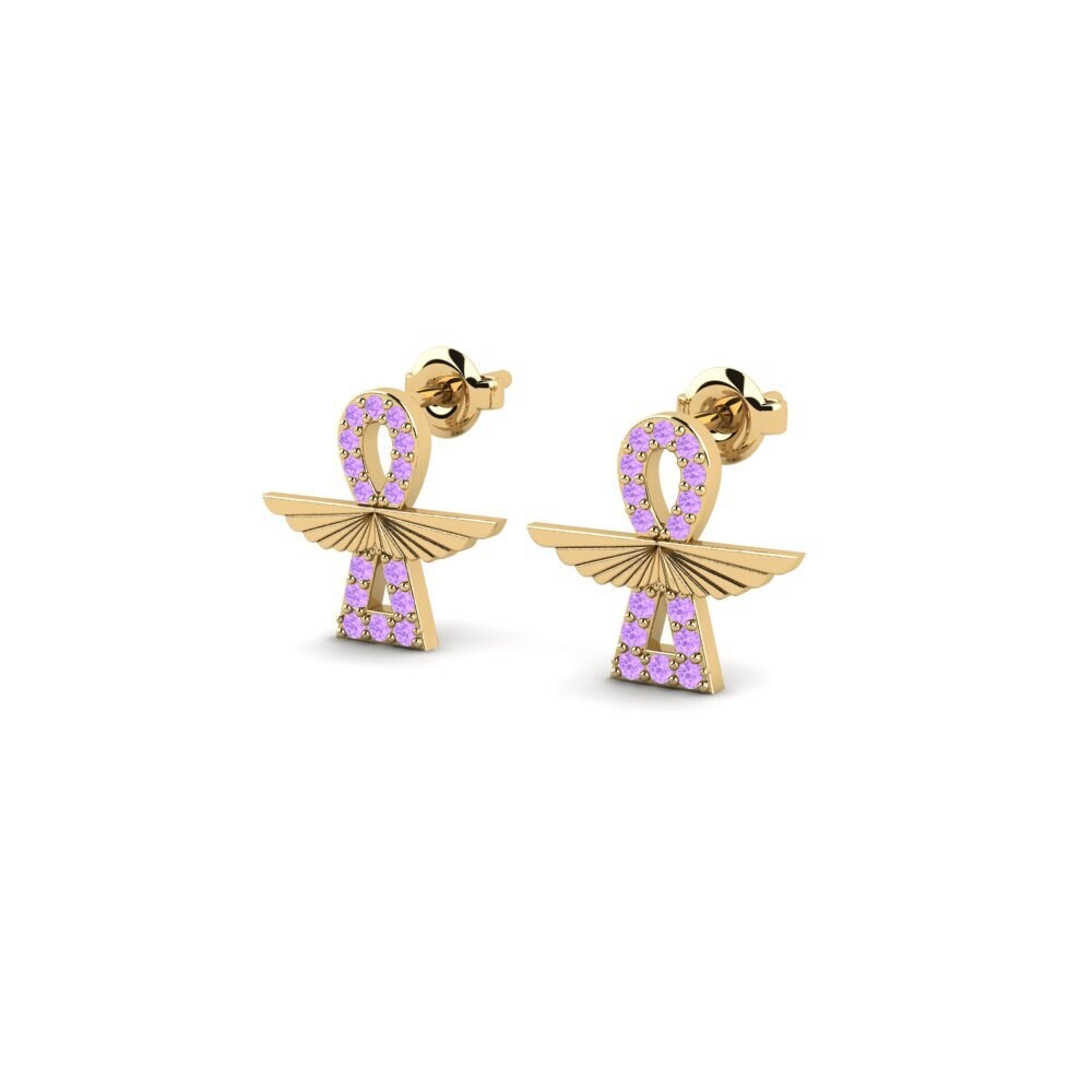 Amethyst Women's Earring Oban