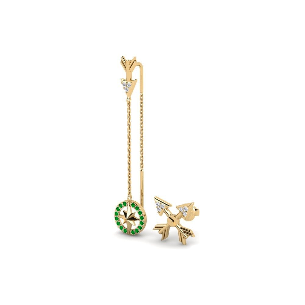 Emerald Women's Earring Onnistua - SET