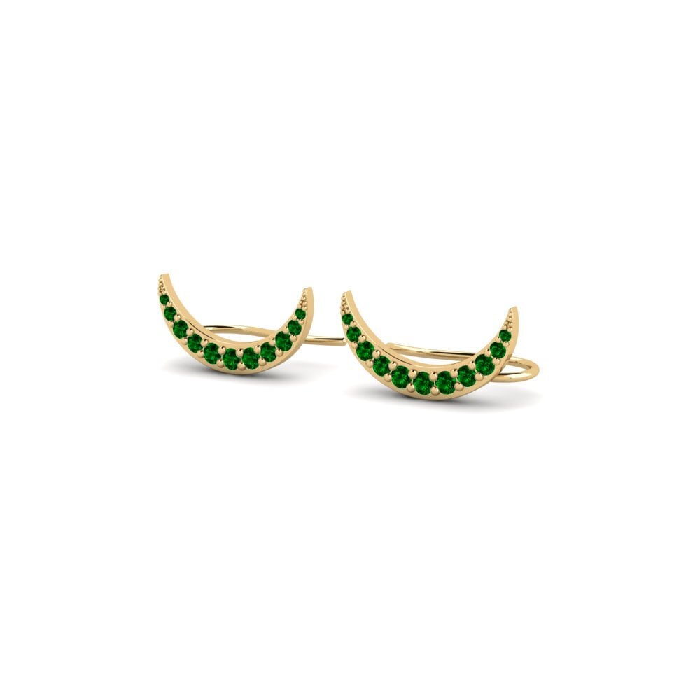 emerald-zirconia Women's ต่างหู Pagalba
