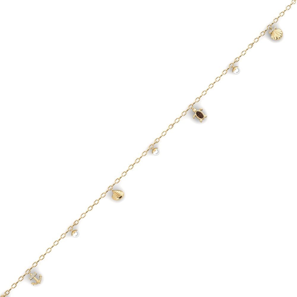 Smoky Quartz Women's Anklet Panakumi