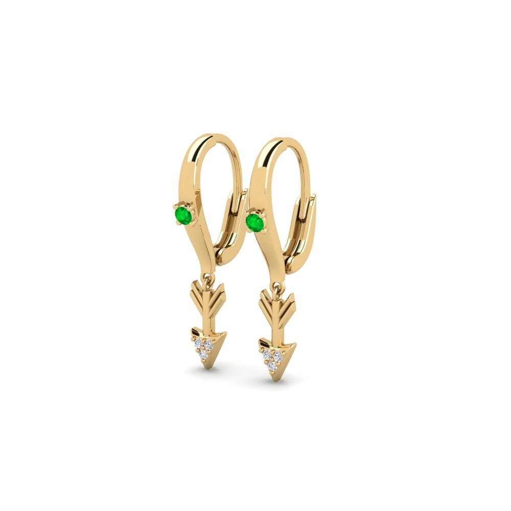 Emerald Women's Earring Paslaptys