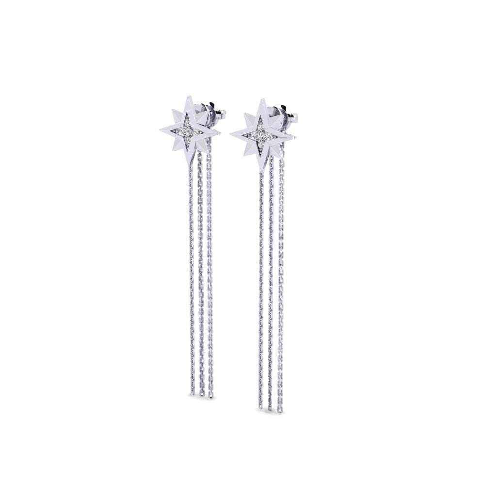950 Palladium Women's Earring Rahina