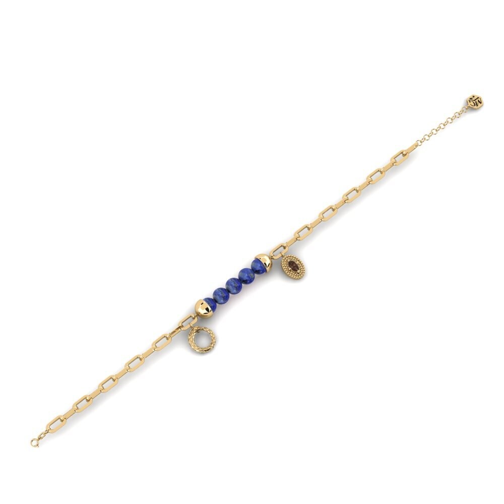 Smoky Quartz Paperclip Bracelet Rukungiri