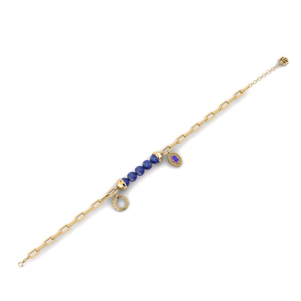 Tanzanita Pulsera con clip Rukungiri