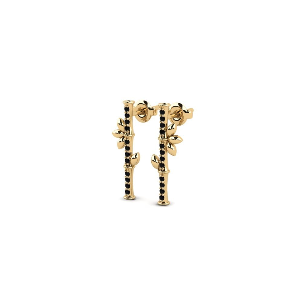 Black Diamond Women's Earring Shahrain - A