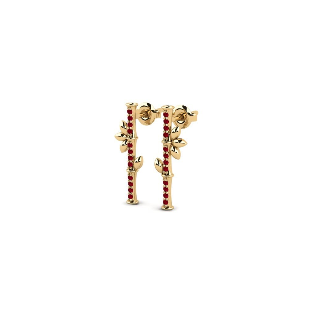 ruby-zirconia Women's ต่างหู Shahrain - A