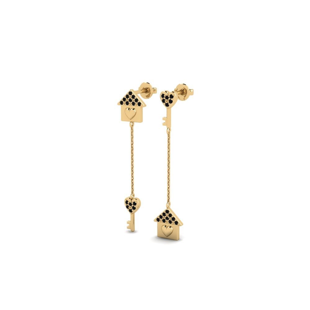 Black Diamond Women's Earring Slagen