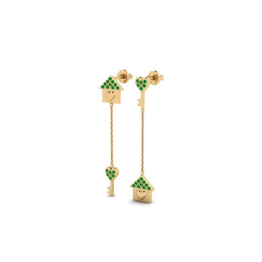 Emerald Women's Earring Slagen