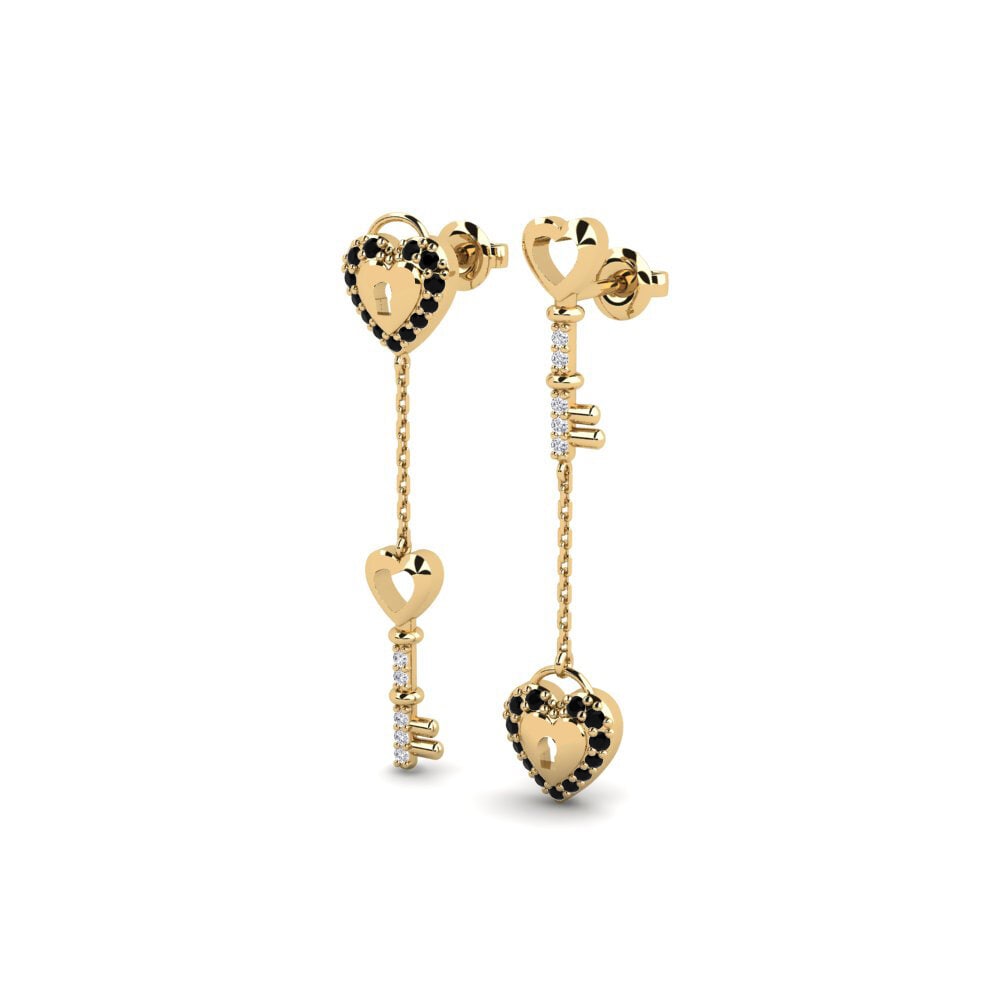 Black Diamond Women's Earring Sounrdam