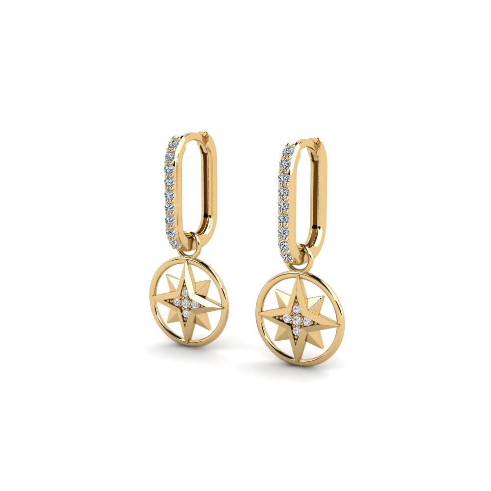 diamond-zirconia Women's ต่างหู Taos