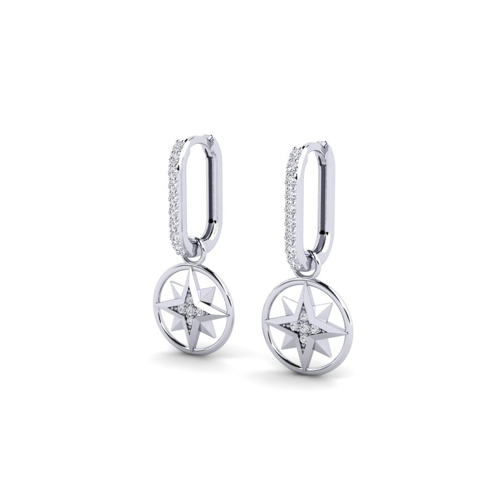 950 Palladium Women's Earring Taos