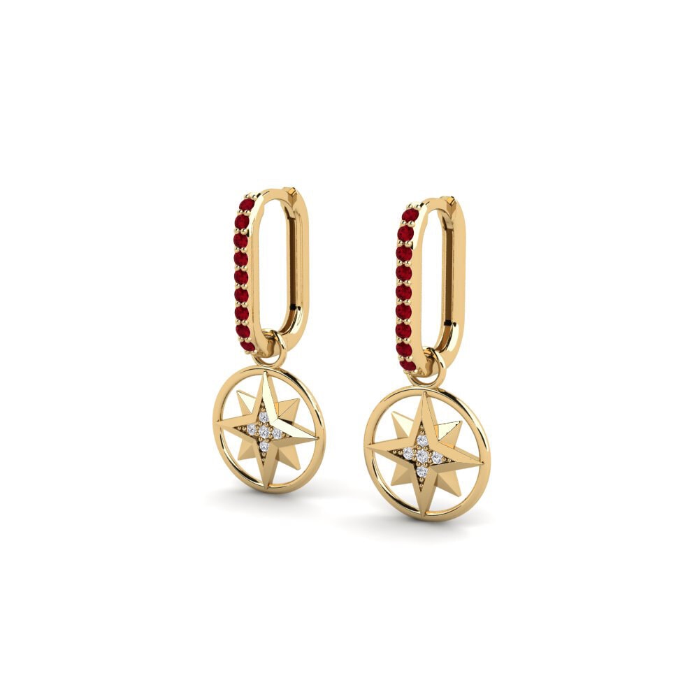ruby-zirconia Women's ต่างหู Taos