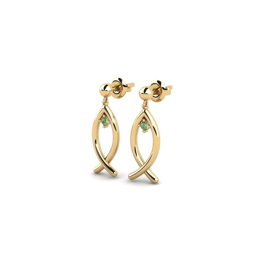 Diamante Verde Pendiente de mujer Uruk - A