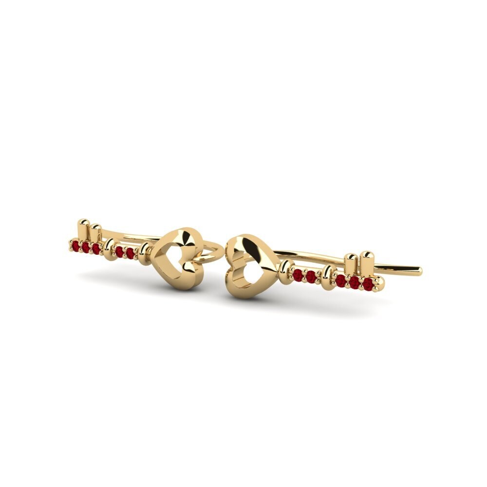 ruby-zirconia Women's ต่างหู Vunghana - B