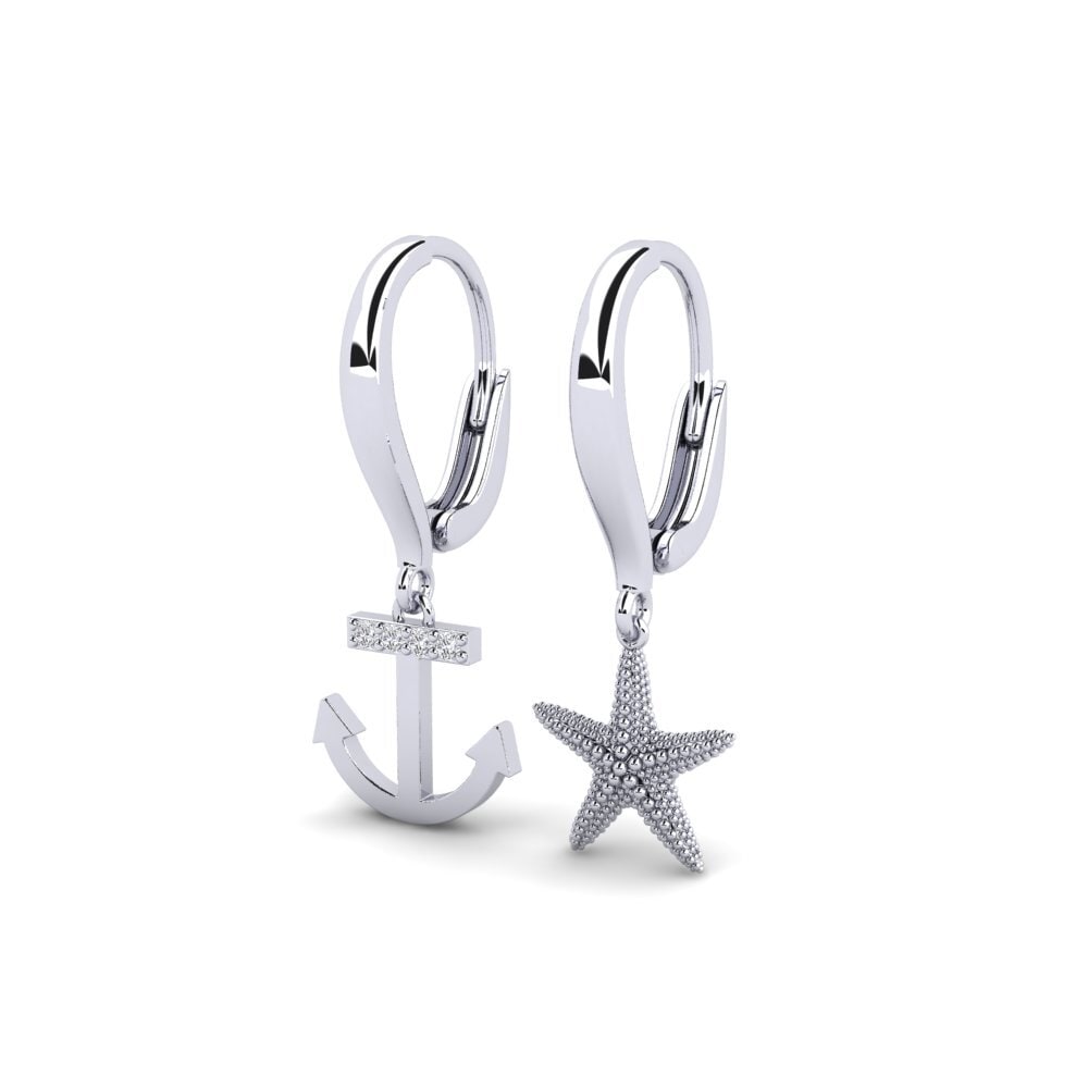 950 Palladium Women's Earring Xotira