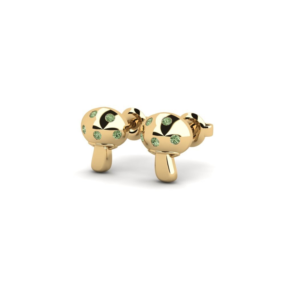 Diamante Verde Pendiente de mujer Belias