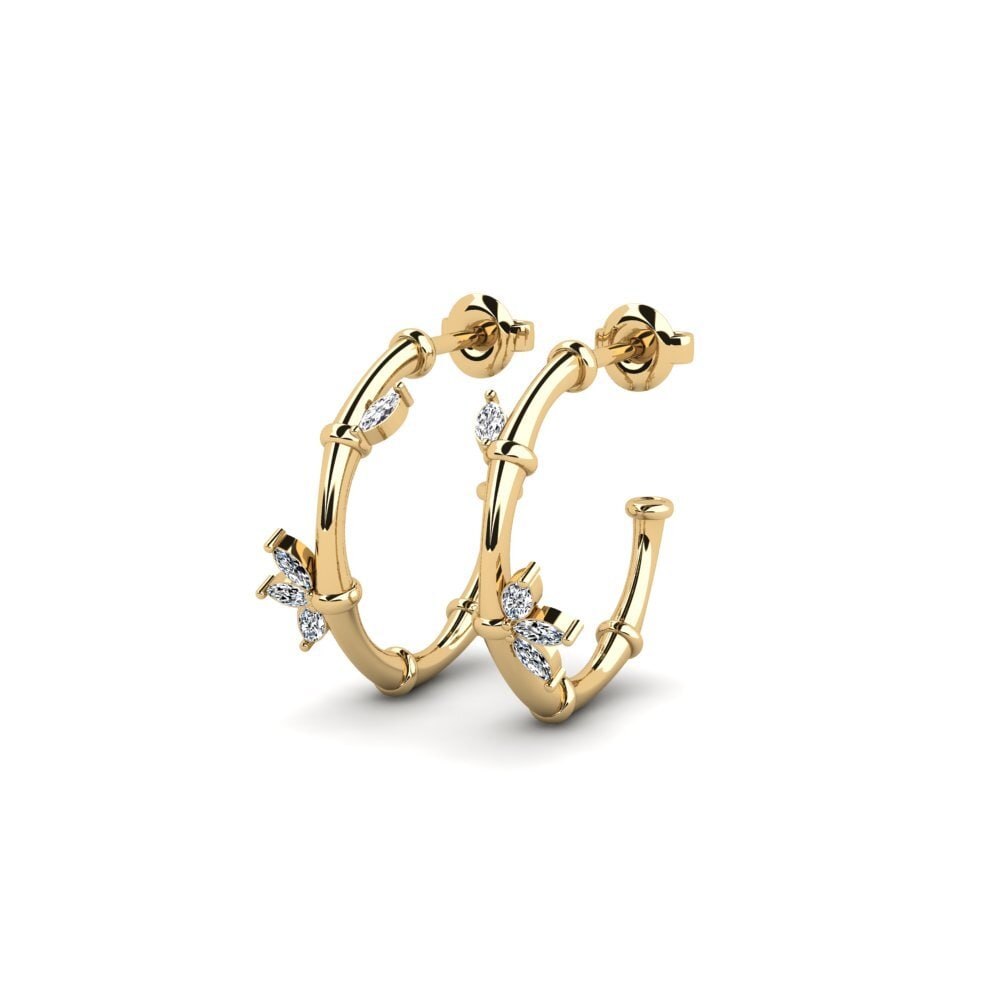 diamond-zirconia Women's ต่างหู Edfu