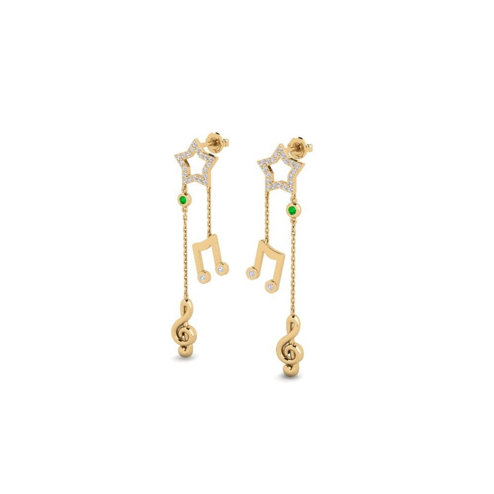Emerald Women's Earring Geheue