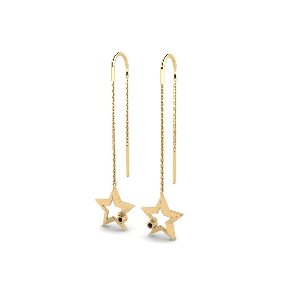 Black Diamond Women's Earring Hirili - A