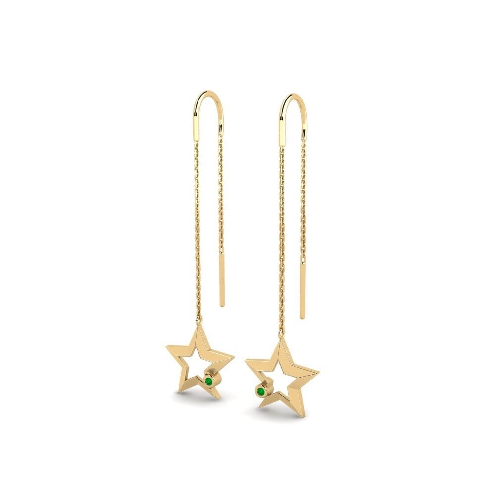 Emerald Women's Earring Hirili - A
