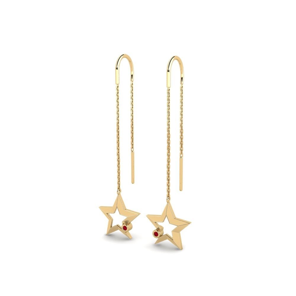 ruby-zirconia Women's ต่างหู Hirili - A