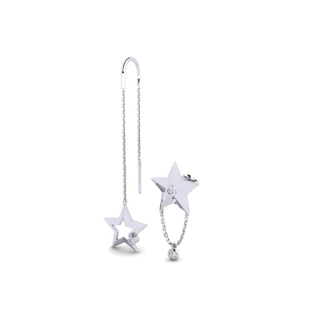 950 Palladium Women's Earring Hirili - SET