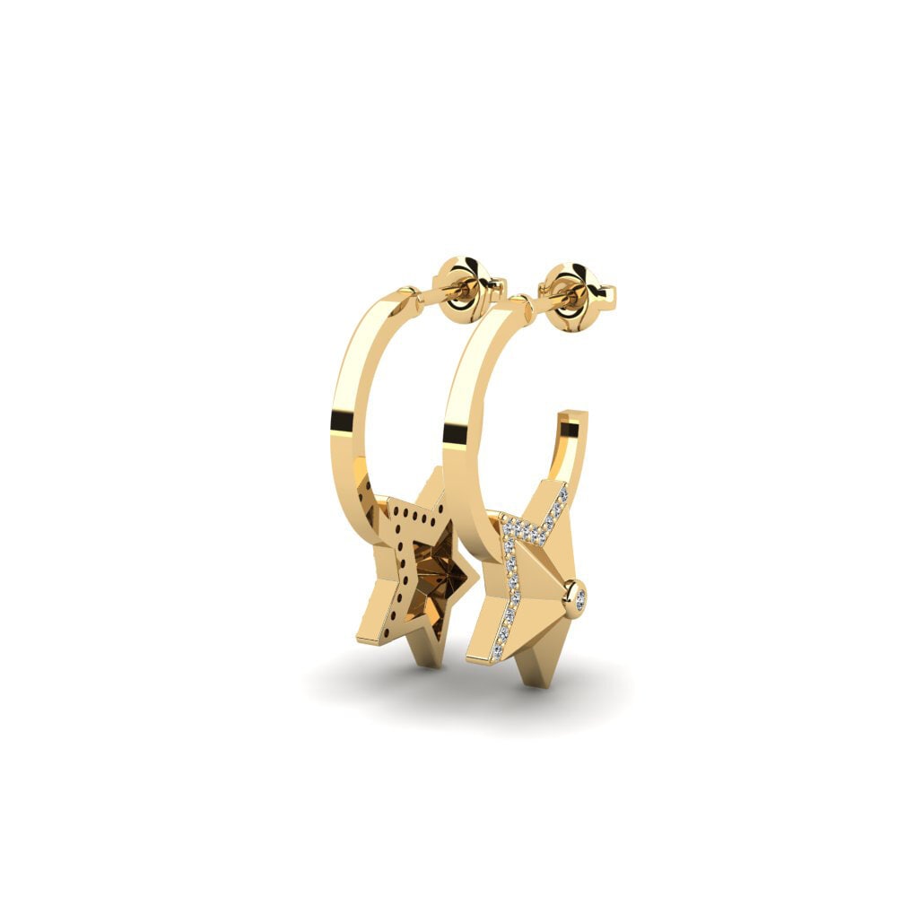 diamond-zirconia Women's ต่างหู Hriatrengna
