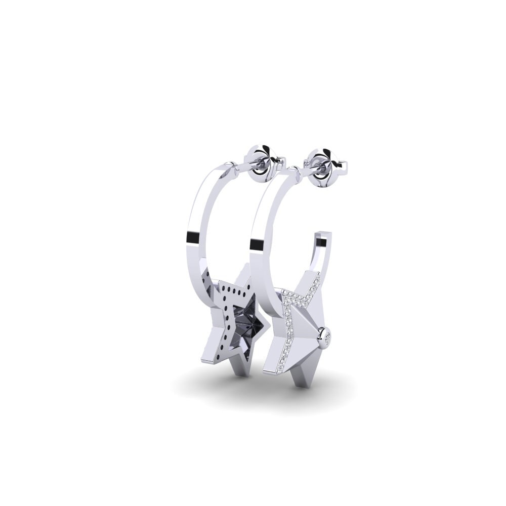 950 Palladium Women's Earring Hriatrengna