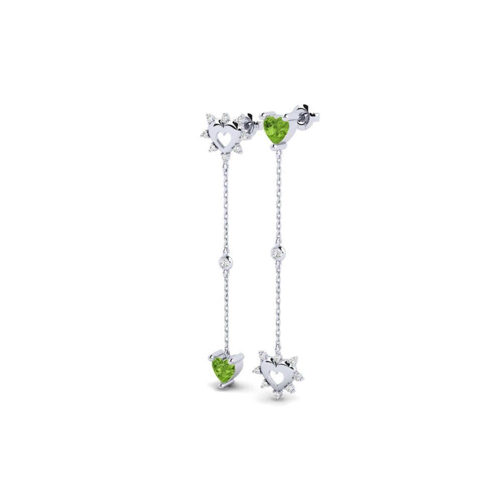 Paladio Peridoto Pendiente de mujer Jihlava