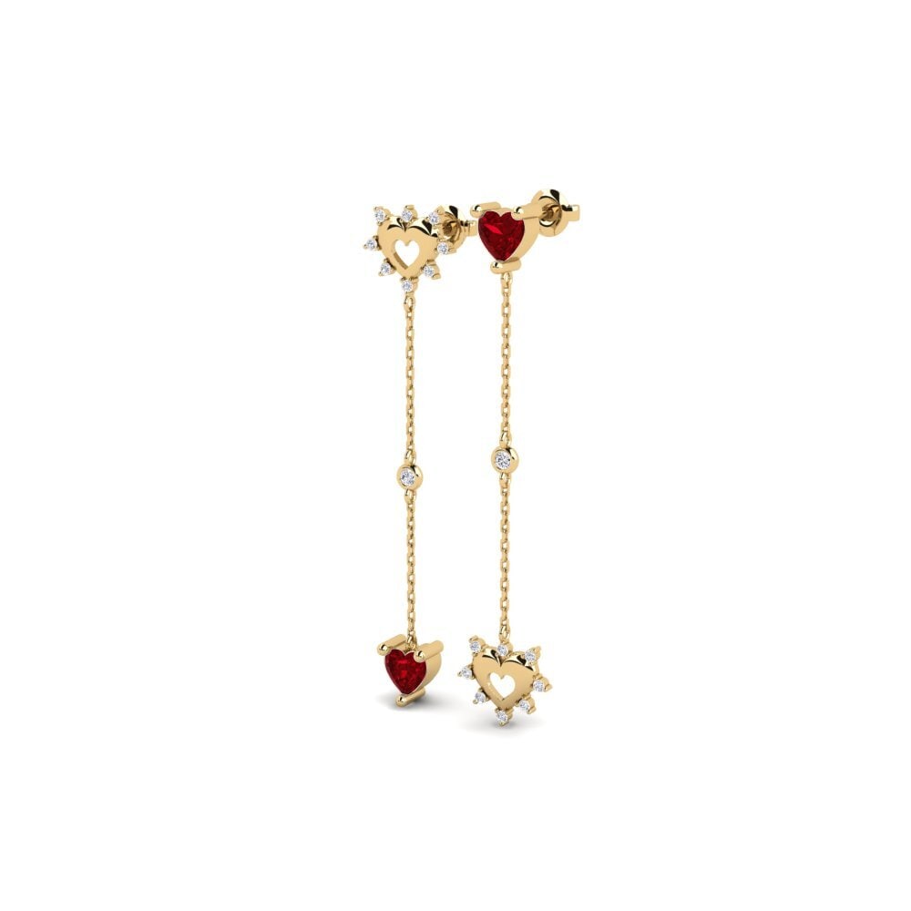 ruby-zirconia Women's ต่างหู Jihlava