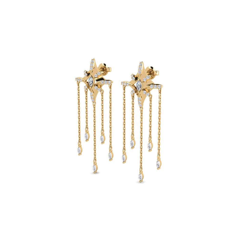 diamond-zirconia Women's ต่างหู Kannus