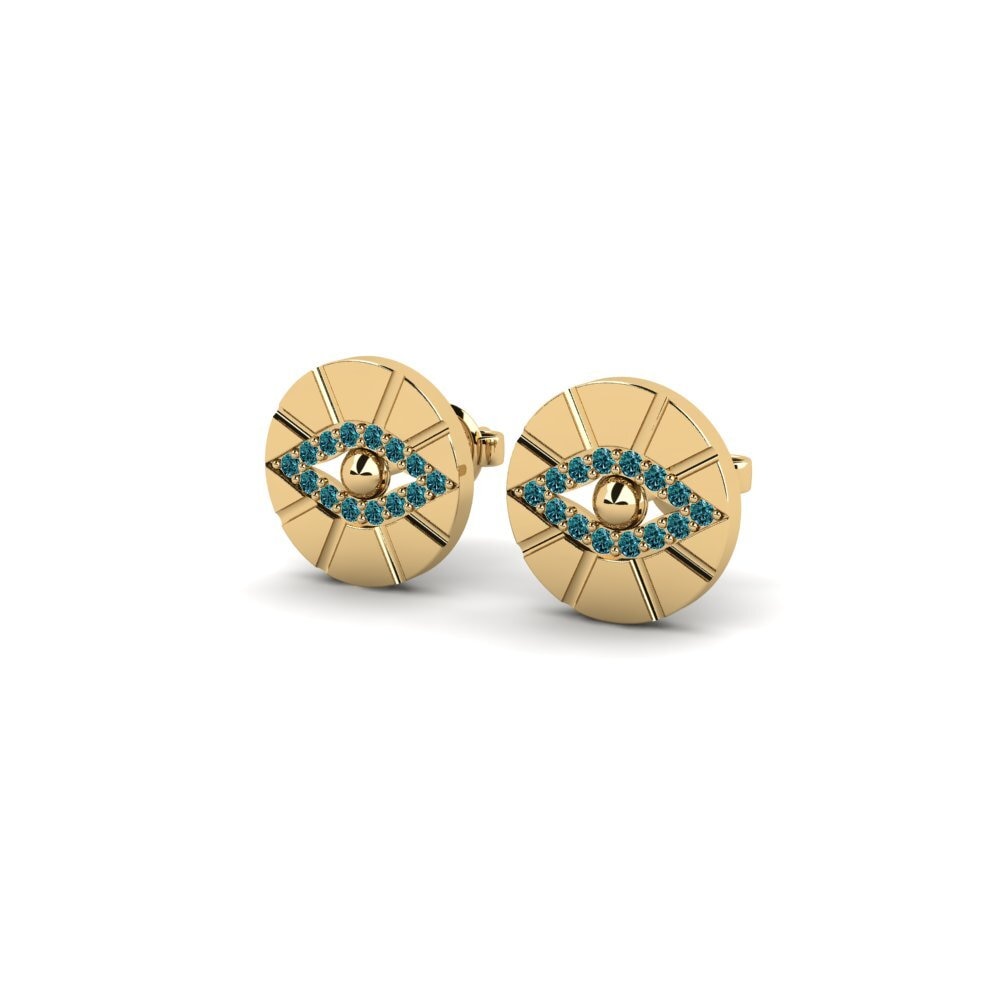 Blue Diamond Women's Earring Miriki