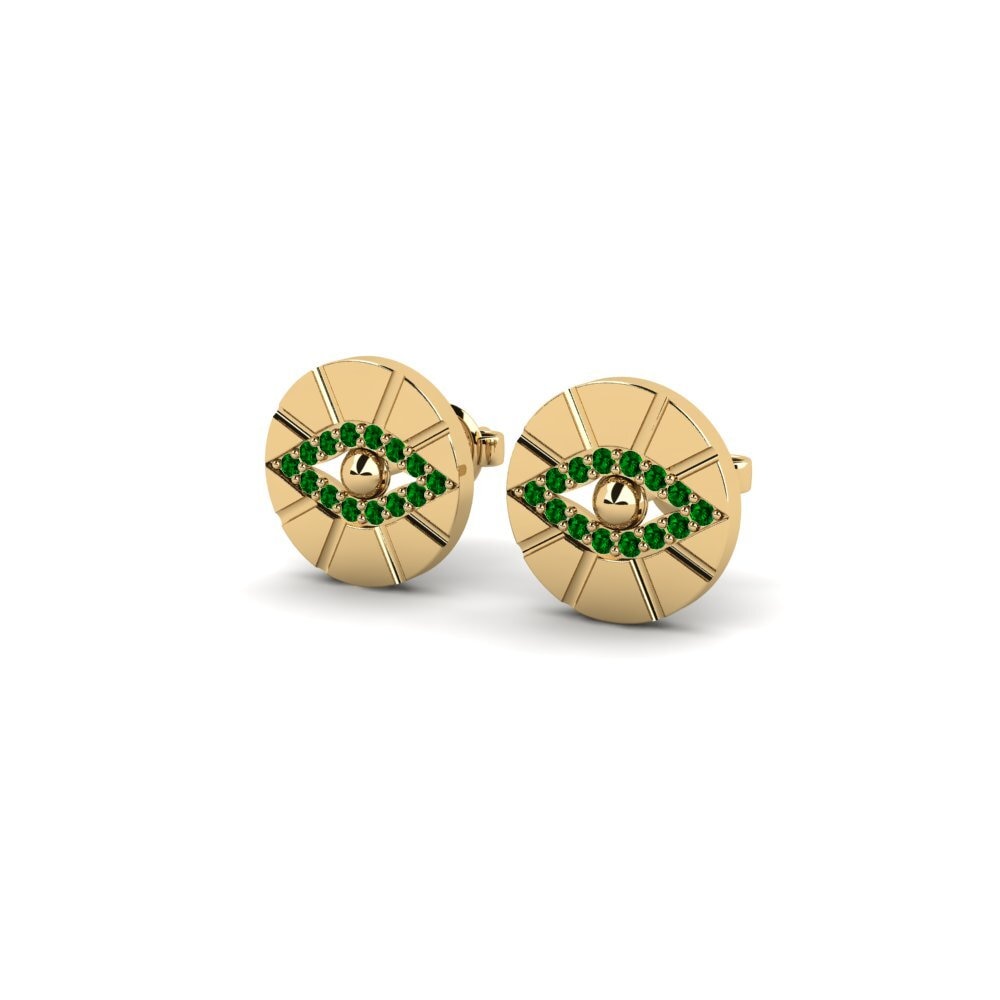 emerald-zirconia Women's ต่างหู Miriki