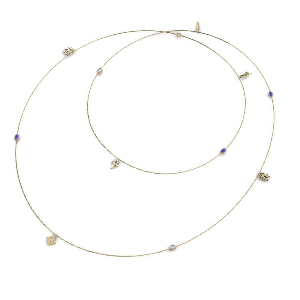 Tanzanita Collar de Mujer Mohawk